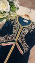 Caftan Mubra vert canard