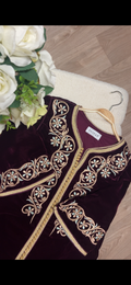 Caftan Mubra Bordeau