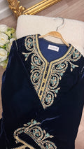 Caftan Mubra Bleu nuit