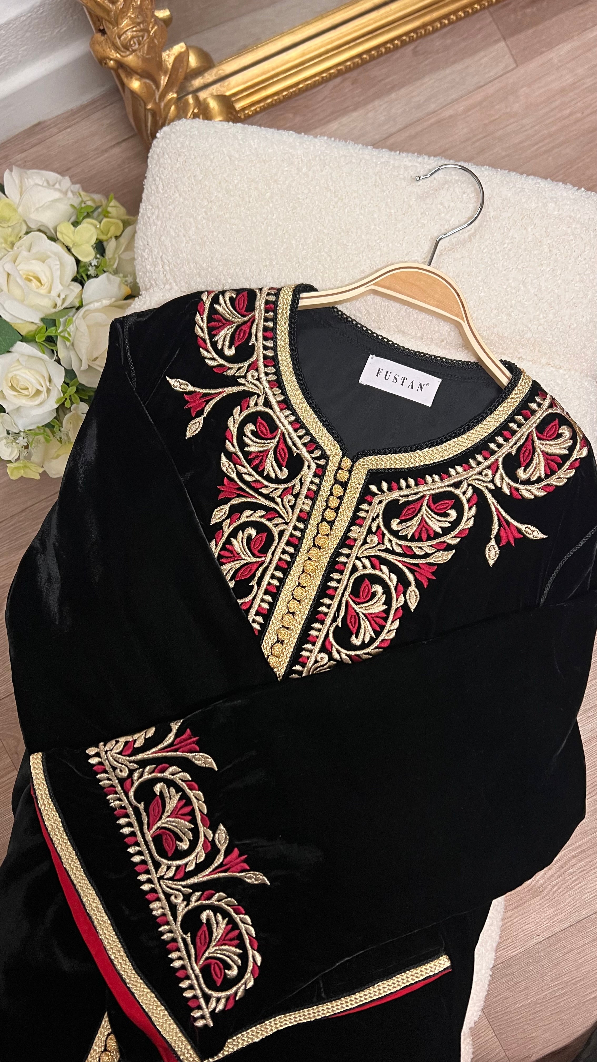 Caftan Mubra Noir