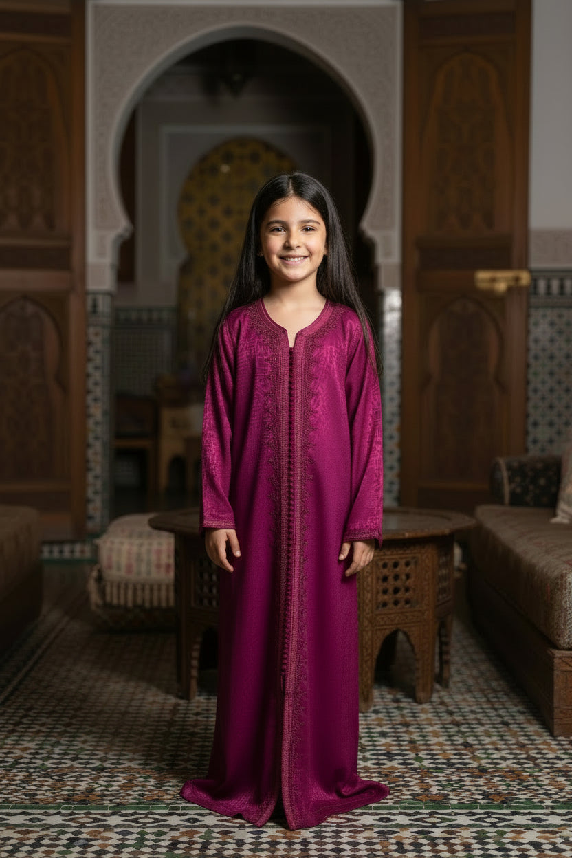 Kandoura Fushia
