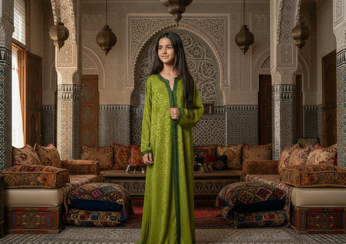 Kandoura olive