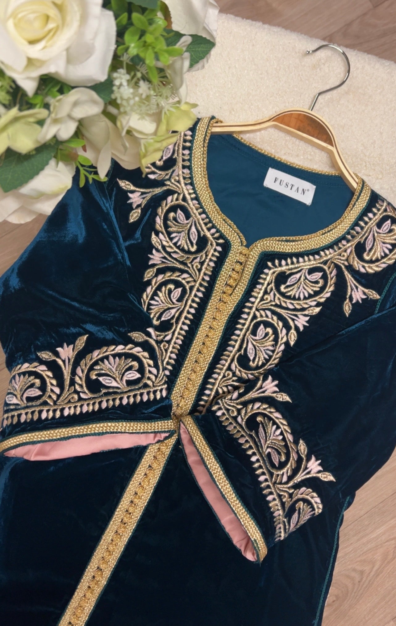 Caftan Mubra Vert canard