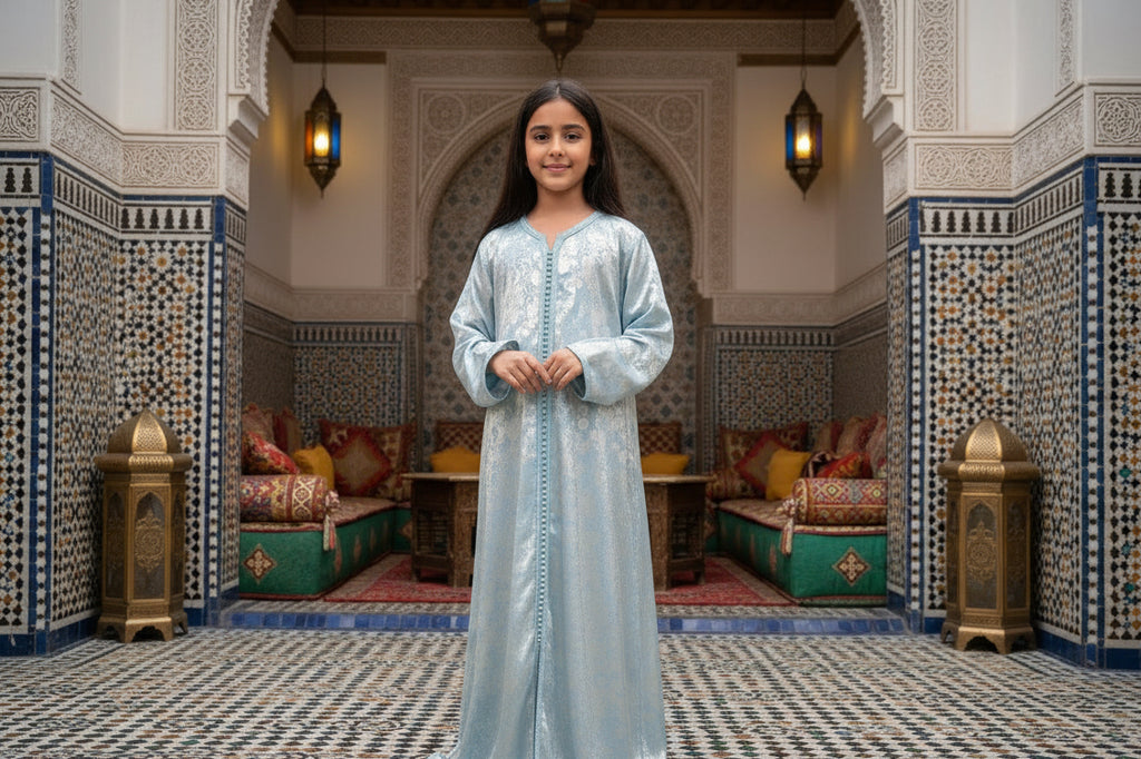 Kandoura Turquoise