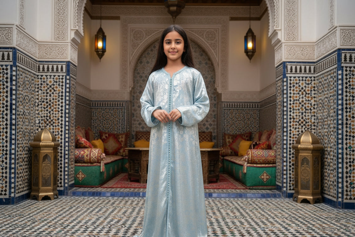 Kandoura Turquoise